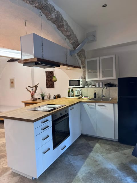 Kitchen or kitchenette, kitchen