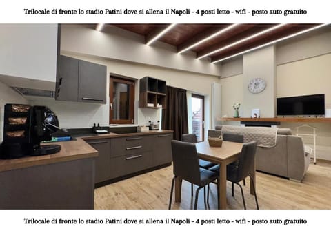 TV and multimedia, Kitchen or kitchenette, Living room, Dining area, stove