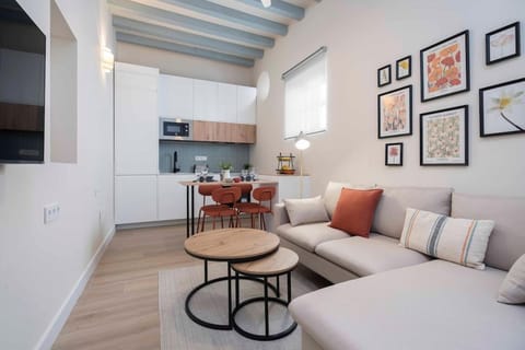 Kitchen or kitchenette, Living room