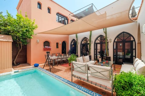 Patio, Pool view