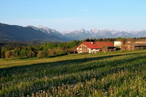 Property building, Natural landscape, Mountain view