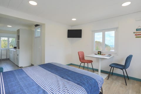 Property building, Living room, Bedroom