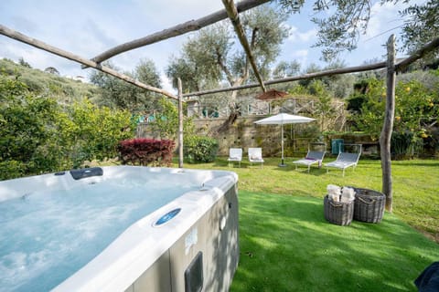Day, Garden, Hot Tub, Garden view