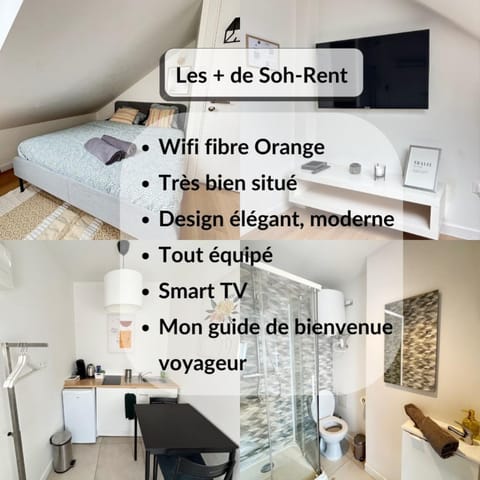 Soh Rent Strasbourg Studio 2 Tv- Wifi Proche Gare House in Strasbourg