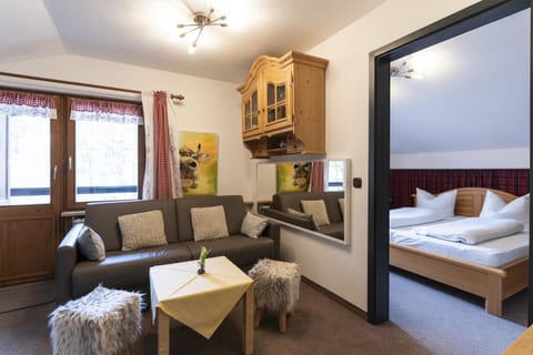 Bed, Living room, Bedroom