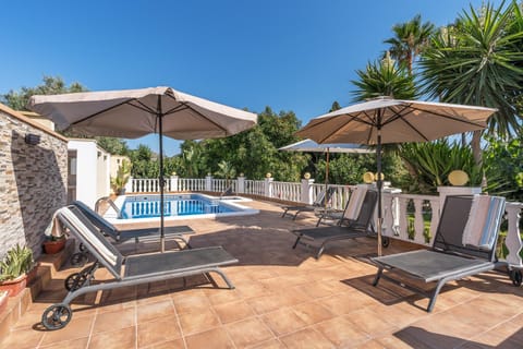 Property building, Living room, Swimming pool