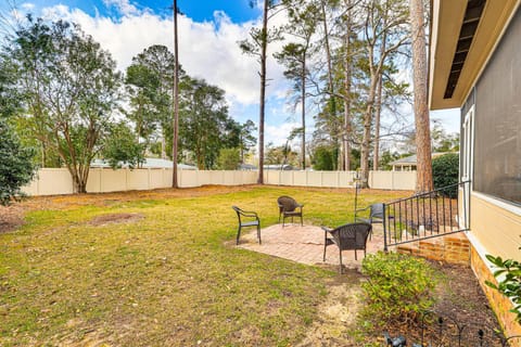 Walk to Powderhouse Polo Fields Aiken Getaway House in Aiken