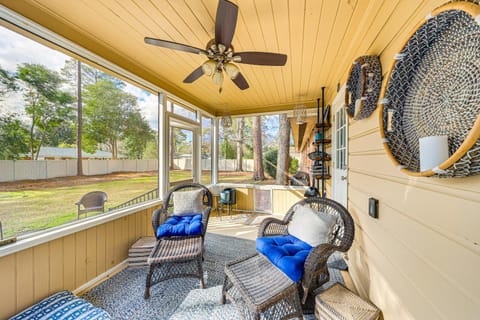 Walk to Powderhouse Polo Fields Aiken Getaway House in Aiken