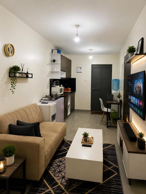 TV and multimedia, Kitchen or kitchenette, Seating area, Dining area