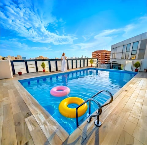 Property building, Swimming pool