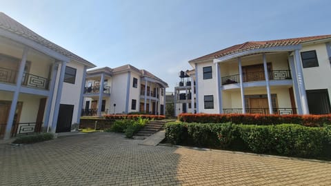 Property building, Garden view