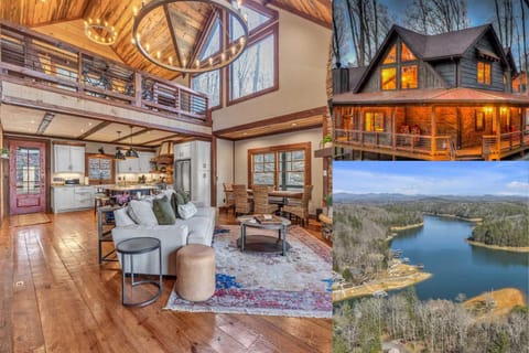 Lux Mountain Retreat in the Aska Adventure Area House in Blue Ridge Lake