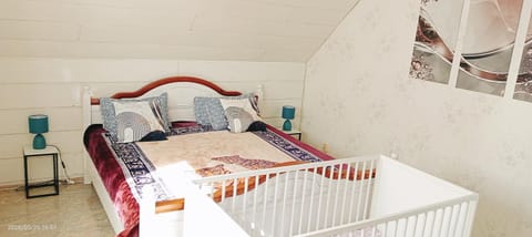 Bed, Photo of the whole room, Bedroom, cot