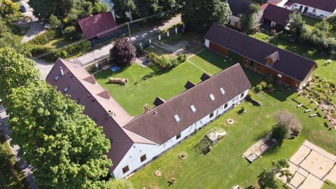 Property building, Bird's eye view, Garden