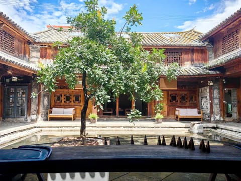 Property building, Patio