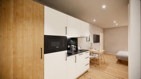 Kitchen or kitchenette, Photo of the whole room, Dining area