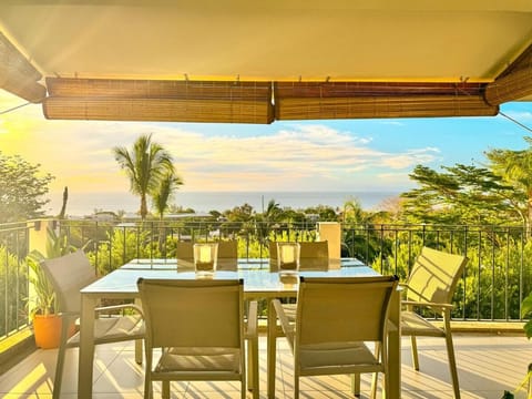 Natural landscape, Balcony/Terrace, Dining area, Mountain view, Sea view