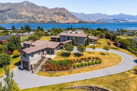 Property building, Natural landscape, Lake view, Mountain view