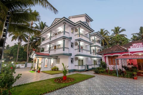 Property building, Garden view