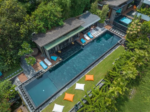 Day, Natural landscape, Garden, Garden view, Pool view, Swimming pool, sunbed