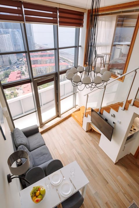 TV and multimedia, View (from property/room), Balcony/Terrace, Living room, Dining area