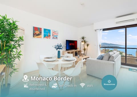 TV and multimedia, Living room, Seating area, Dining area, Sea view, air conditioner