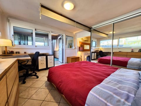 Bed, Bedroom