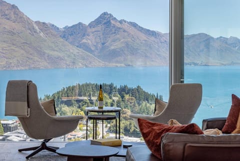 Day, Living room, Lake view, Mountain view