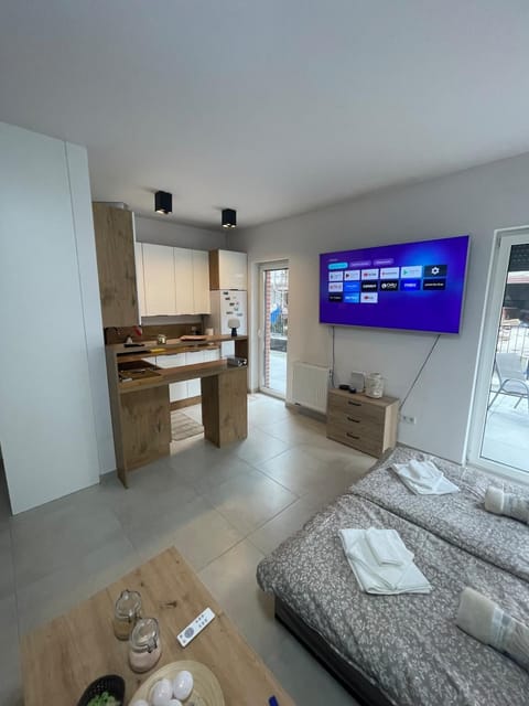 TV and multimedia, Kitchen or kitchenette, Seating area, Dining area
