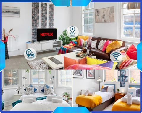 Communal lounge/ TV room, TV and multimedia, Living room, Bedroom