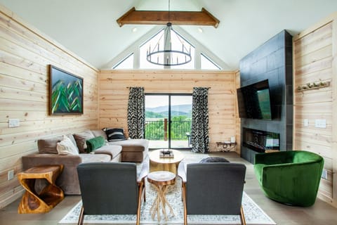 TV and multimedia, Seating area, Evening entertainment, fireplace