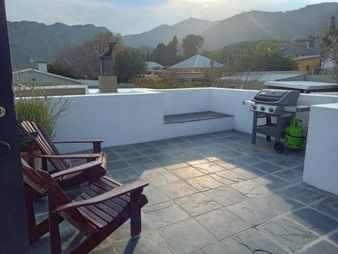 Patio, Natural landscape, View (from property/room), Balcony/Terrace, Dining area, Mountain view