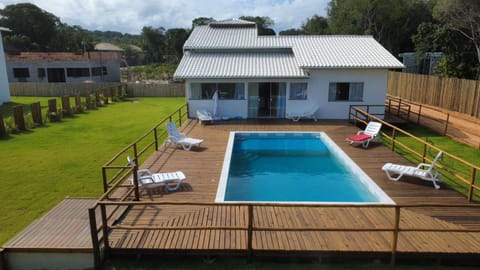 Property building, Patio, Garden, Pool view, Swimming pool, sunbed