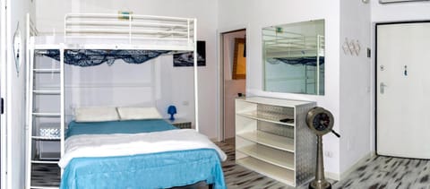 Photo of the whole room, bunk bed