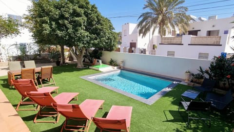 Off site, Summer, Garden, Swimming pool, sunbed