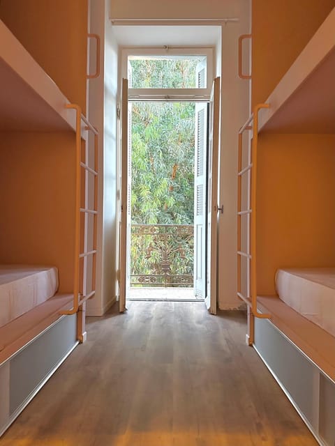 Bed, View (from property/room), Balcony/Terrace, Bedroom, bunk bed, locker