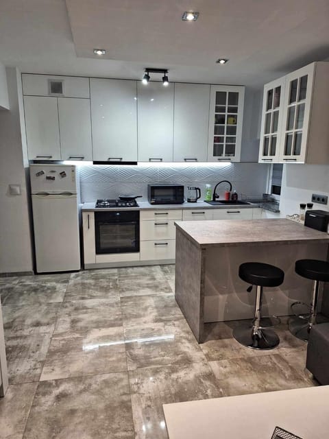 Kitchen or kitchenette, dishwasher, oven, pet friendly, stove, toaster
