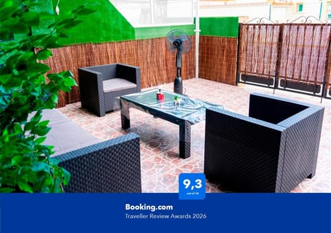 Patio, Living room, Seating area