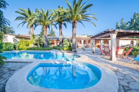 Property building, Living room, Swimming pool