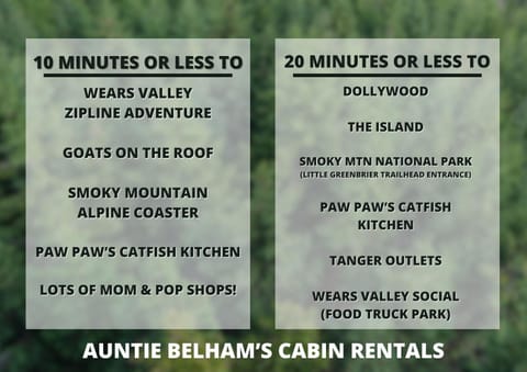 2BR log cabin with games, hot tub, and firepit Adorable classic log cabin Cabin in Pigeon Forge