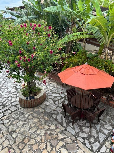 Patio, Dining area, Garden view