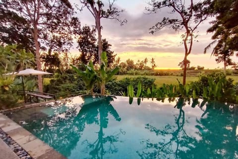 Ubud 3-bedrooms with sunset view Villa in Sukawati