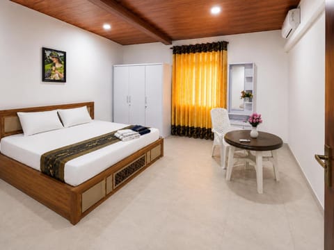 Bed, Bedroom, furniture, towels, towels, wardrobe, air conditioner