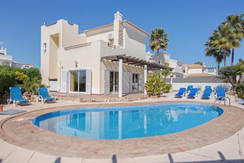 Property building, Living room, Swimming pool