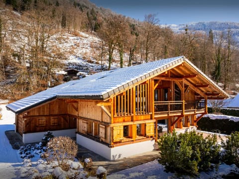 Property building, Natural landscape, Winter, Mountain view