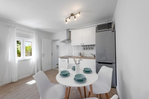 Kitchen or kitchenette, Dining area, oven, stove