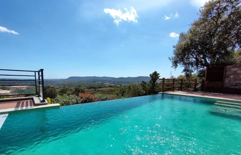Natural landscape, Mountain view, Pool view
