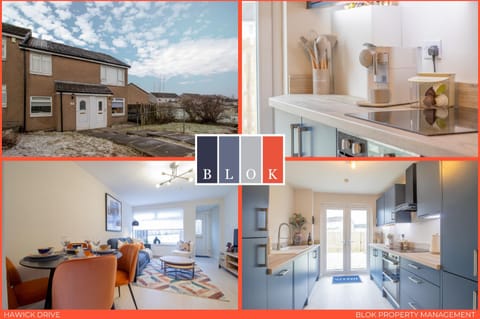 Hawick Apartment- 2-Bed in Coatbridge, Mins from Motorway to Glasgow Apartment in Coatbridge