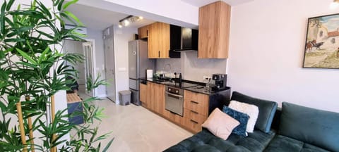 Kitchen or kitchenette, oven, stove