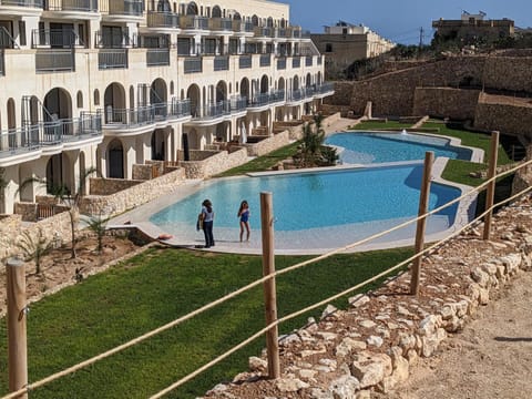 Property building, Day, Pool view, Swimming pool